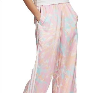 Adidas tie die track suit pants